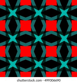 The endless texture.Vector ornaments. Abstract  geometric illustration. Pattern for website, corporate style,  party invitation, wallpaper.