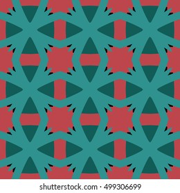 The endless texture.Vector ornaments. Abstract  geometric illustration. Pattern for website, corporate style,  party invitation, wallpaper.