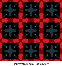 The endless texture.Vector ornaments. Abstract  geometric illustration. Pattern for website, corporate style,  party invitation, wallpaper.