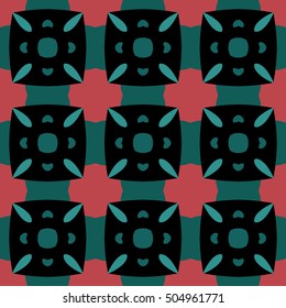 The endless texture.Vector ornaments. Abstract  geometric illustration. Pattern for website, corporate style,  party invitation, wallpaper.