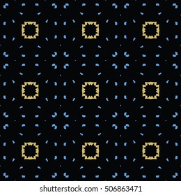 The endless texture.Vector ornaments. Abstract geometric illustration. Pattern for website, corporate style, party invitation, wallpaper.