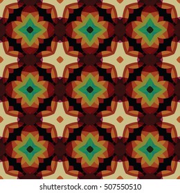 The endless texture.Vector ornaments. Abstract geometric illustration. Pattern for website, corporate style, party invitation, wallpaper.