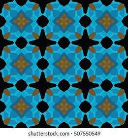 The endless texture.Vector ornaments. Abstract geometric illustration. Pattern for website, corporate style, party invitation, wallpaper.