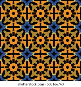 The endless texture.Vector ornaments. Abstract geometric illustration. Pattern for website, corporate style, party invitation, wallpaper.