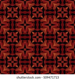The endless texture.Vector ornaments. Abstract geometric illustration. Pattern for website, corporate style, party invitation, wallpaper.