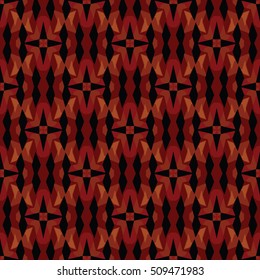 The endless texture.Vector ornaments. Abstract geometric illustration. Pattern for website, corporate style, party invitation, wallpaper.