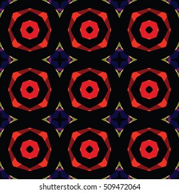 The endless texture.Vector ornaments. Abstract geometric illustration. Pattern for website, corporate style, party invitation, wallpaper.