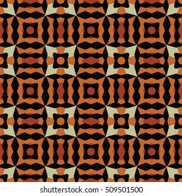The endless texture.Vector ornaments. Abstract geometric illustration. Pattern for website, corporate style, party invitation, wallpaper.