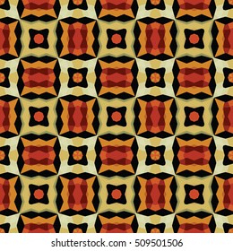 The endless texture.Vector ornaments. Abstract geometric illustration. Pattern for website, corporate style, party invitation, wallpaper.