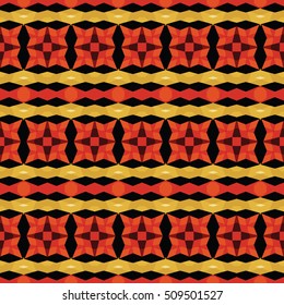 The endless texture.Vector ornaments. Abstract geometric illustration. Pattern for website, corporate style, party invitation, wallpaper.