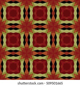 The endless texture.Vector ornaments. Abstract geometric illustration. Pattern for website, corporate style, party invitation, wallpaper.