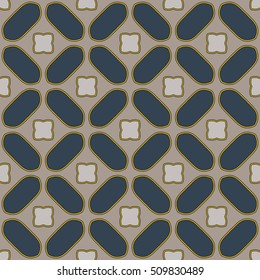 The endless texture.Vector ornaments. Abstract geometric illustration. Pattern for website, corporate style, party invitation, wallpaper.