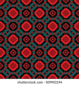 The endless texture.Vector ornaments. Abstract geometric illustration. Pattern for website, corporate style, party invitation, wallpaper.
