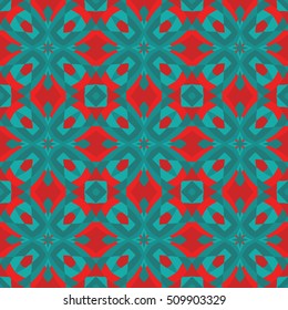The endless texture.Vector ornaments. Abstract geometric illustration. Pattern for website, corporate style, party invitation, wallpaper.