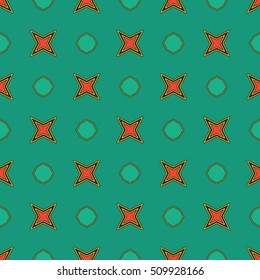 The endless texture.Vector ornaments. Abstract geometric illustration. Pattern for website, corporate style, party invitation, wallpaper.