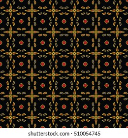 The endless texture.Vector ornaments. Abstract geometric illustration. Pattern for website, corporate style, party invitation, wallpaper.