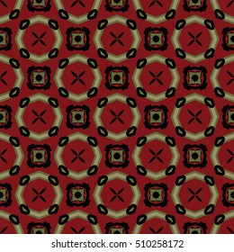 The endless texture.Vector ornaments. Abstract geometric illustration. Pattern for website, corporate style, party invitation, wallpaper.