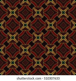 The endless texture.Vector ornaments. Abstract geometric illustration. Pattern for website, corporate style, party invitation, wallpaper.