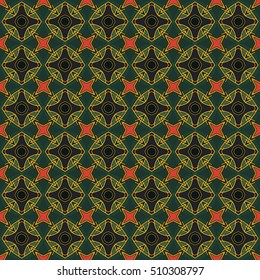 The endless texture.Vector ornaments. Abstract geometric illustration. Pattern for website, corporate style, party invitation, wallpaper.