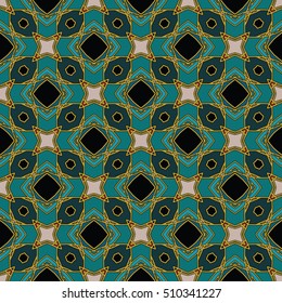 The endless texture.Vector ornaments. Abstract geometric illustration. Pattern for website, corporate style, party invitation, wallpaper.