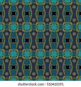 The endless texture.Vector ornaments. Abstract geometric illustration. Pattern for website, corporate style, party invitation, wallpaper.