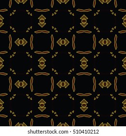 The endless texture.Vector ornaments. Abstract geometric illustration. Pattern for website, corporate style, party invitation, wallpaper.
