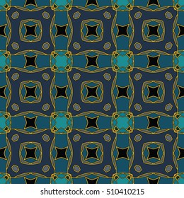 The endless texture.Vector ornaments. Abstract geometric illustration. Pattern for website, corporate style, party invitation, wallpaper.