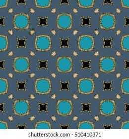 The endless texture.Vector ornaments. Abstract geometric illustration. Pattern for website, corporate style, party invitation, wallpaper.