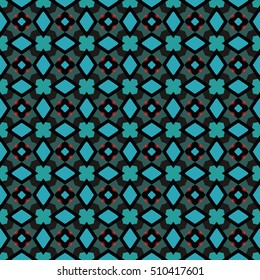 The endless texture.Vector ornaments. Abstract geometric illustration. Pattern for website, corporate style, party invitation, wallpaper.