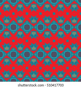 The endless texture.Vector ornaments. Abstract geometric illustration. Pattern for website, corporate style, party invitation, wallpaper.