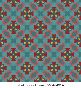 The endless texture.Vector ornaments. Abstract geometric illustration. Pattern for website, corporate style, party invitation, wallpaper.