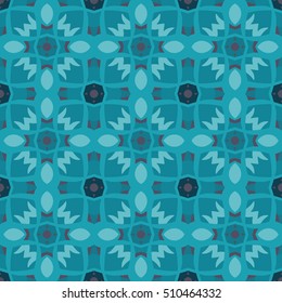 The endless texture.Vector ornaments. Abstract geometric illustration. Pattern for website, corporate style, party invitation, wallpaper.