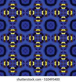 The endless texture.Vector ornaments. Abstract geometric illustration. Pattern for website, corporate style, party invitation, wallpaper.
