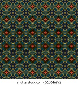The endless texture.Vector ornaments. Abstract geometric illustration. Pattern for website, corporate style, party invitation, wallpaper.