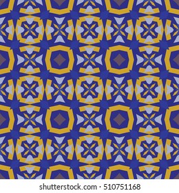 The endless texture.Vector ornaments. Abstract geometric illustration. Pattern for website, corporate style, party invitation, wallpaper.