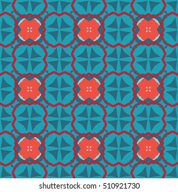 The endless texture.Vector ornaments. Abstract geometric illustration. Pattern for website, corporate style, party invitation, wallpaper.