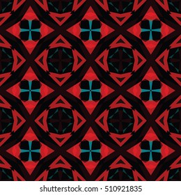 The endless texture.Vector ornaments. Abstract geometric illustration. Pattern for website, corporate style, party invitation, wallpaper.