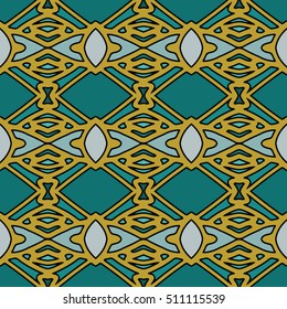 The endless texture.Vector ornaments. Abstract geometric illustration. Pattern for website, corporate style, party invitation, wallpaper.