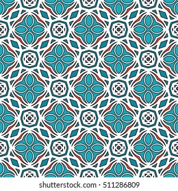The endless texture.Vector ornaments. Abstract geometric illustration. Pattern for website, corporate style, party invitation, wallpaper.