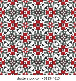 The endless texture.Vector ornaments. Abstract geometric illustration. Pattern for website, corporate style, party invitation, wallpaper.