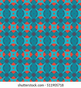 The endless texture.Vector ornaments. Abstract geometric illustration. Pattern for website, corporate style, party invitation, wallpaper.