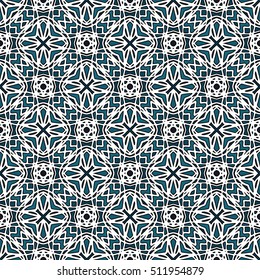 The endless texture.Vector ornaments. Abstract geometric illustration. Pattern for website, corporate style, party invitation, wallpaper.