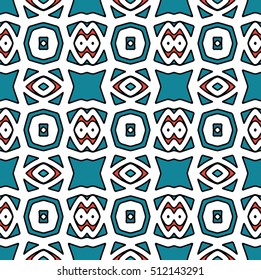 The endless texture.Vector ornaments. Abstract geometric illustration. Pattern for website, corporate style, party invitation, wallpaper.