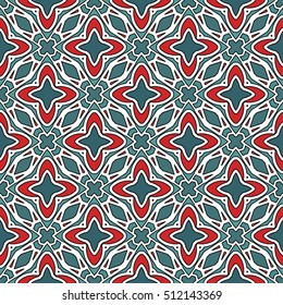 The endless texture.Vector ornaments. Abstract geometric illustration. Pattern for website, corporate style, party invitation, wallpaper.
