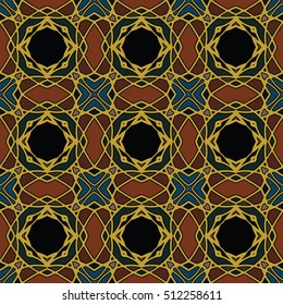 The endless texture.Vector ornaments. Abstract geometric illustration. Pattern for website, corporate style, party invitation, wallpaper.