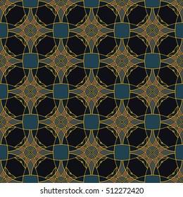 The endless texture.Vector ornaments. Abstract geometric illustration. Pattern for website, corporate style, party invitation, wallpaper.