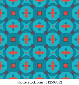 The endless texture.Vector ornaments. Abstract geometric illustration. Pattern for website, corporate style, party invitation, wallpaper.