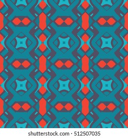 The endless texture.Vector ornaments. Abstract geometric illustration. Pattern for website, corporate style, party invitation, wallpaper.