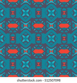 The endless texture.Vector ornaments. Abstract geometric illustration. Pattern for website, corporate style, party invitation, wallpaper.