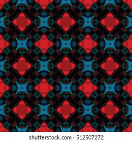 The endless texture.Vector ornaments. Abstract geometric illustration. Pattern for website, corporate style, party invitation, wallpaper.